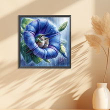 Load image into Gallery viewer, Diamond Painting - Full Round - Blooming hummingbird (30*30CM)

