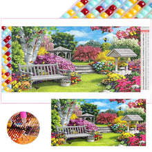 Load image into Gallery viewer, Diamond Painting - Full Square - Garden pavilion (80*40CM)
