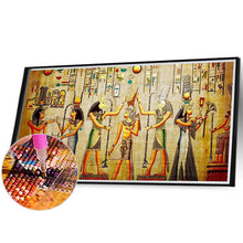 Load image into Gallery viewer, Diamond Painting - Full Square - Egyptian portrait (95*45CM)
