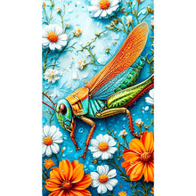 Load image into Gallery viewer, Diamond Painting - Full Round - grasshopper (40*70CM)
