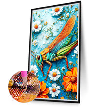 Load image into Gallery viewer, Diamond Painting - Full Round - grasshopper (40*70CM)
