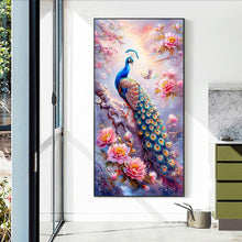 Load image into Gallery viewer, Diamond Painting - Full Round - Peacock (40*70CM)
