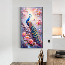 Load image into Gallery viewer, Diamond Painting - Full Round - Peacock (40*70CM)
