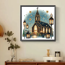 Load image into Gallery viewer, Diamond Painting - Partial Special Shaped - church (30*30CM)
