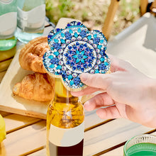 Load image into Gallery viewer, Wooden Cat Diamond Painting Bottle Opener Helper Rhinestones Bottle Opening Tool
