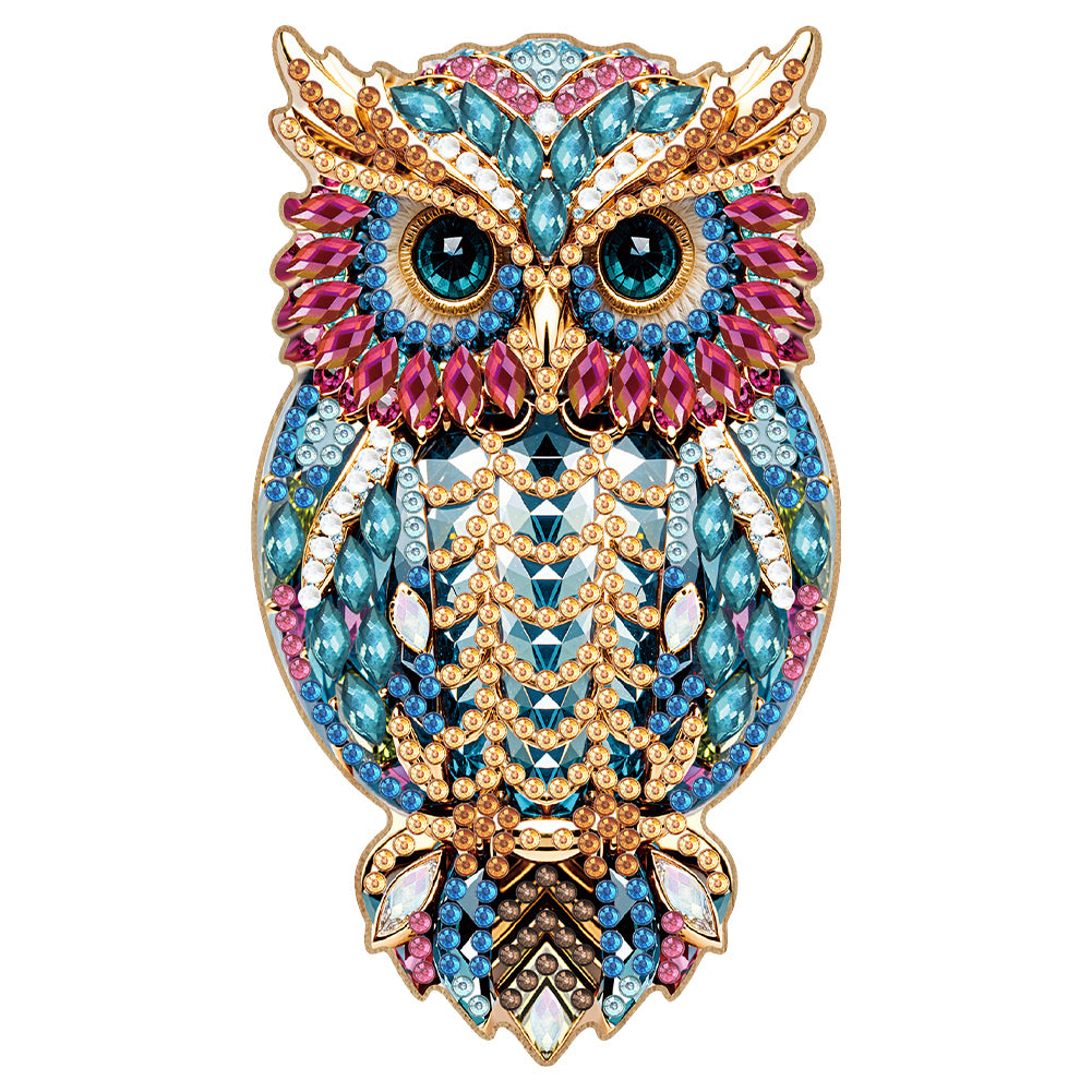 Wooden Cat Diamond Painting Bottle Opener Helper Rhinestones Bottle Opening Tool