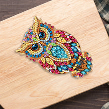 Load image into Gallery viewer, Wooden Cat Diamond Painting Bottle Opener Helper Rhinestones Bottle Opening Tool

