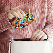 Load image into Gallery viewer, Wooden Cat Diamond Painting Bottle Opener Helper Rhinestones Bottle Opening Tool
