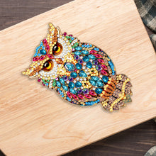 Load image into Gallery viewer, Wooden Cat Diamond Painting Bottle Opener Helper Rhinestones Bottle Opening Tool

