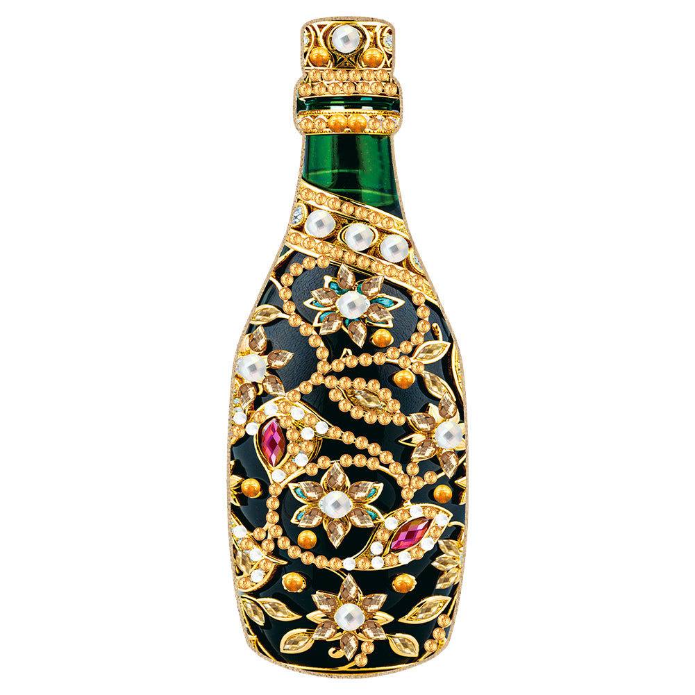 Wooden Cat Diamond Painting Bottle Opener Helper Rhinestones Bottle Opening Tool