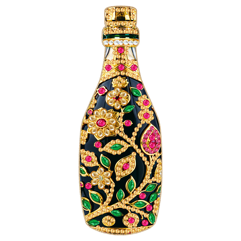 Wooden Cat Diamond Painting Bottle Opener Helper Rhinestones Bottle Opening Tool