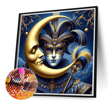 Load image into Gallery viewer, Diamond Painting - Full Round - Mask crescent moon (40*40CM)
