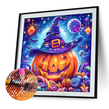 Load image into Gallery viewer, AB Diamond Painting - Full Round - Halloween Pumpkin And Candy (40*40CM)
