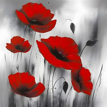 Load image into Gallery viewer, 4pcs Round Diamond Painting Set - Flower Zen (30*30CM)
