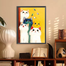 Load image into Gallery viewer, Diamond Painting - Full Round - kitten (30*40CM)
