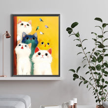 Load image into Gallery viewer, Diamond Painting - Full Round - kitten (30*40CM)
