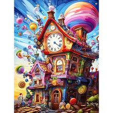 Load image into Gallery viewer, Diamond Painting - Full Round - Abstract Hut Series (30*40CM)
