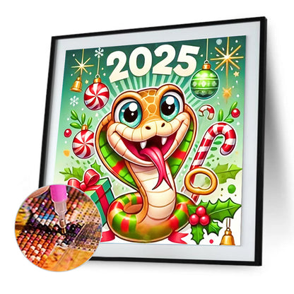 Diamond Painting - Full Round - Snake (30*30CM)