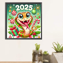 Load image into Gallery viewer, Diamond Painting - Full Round - Snake (30*30CM)
