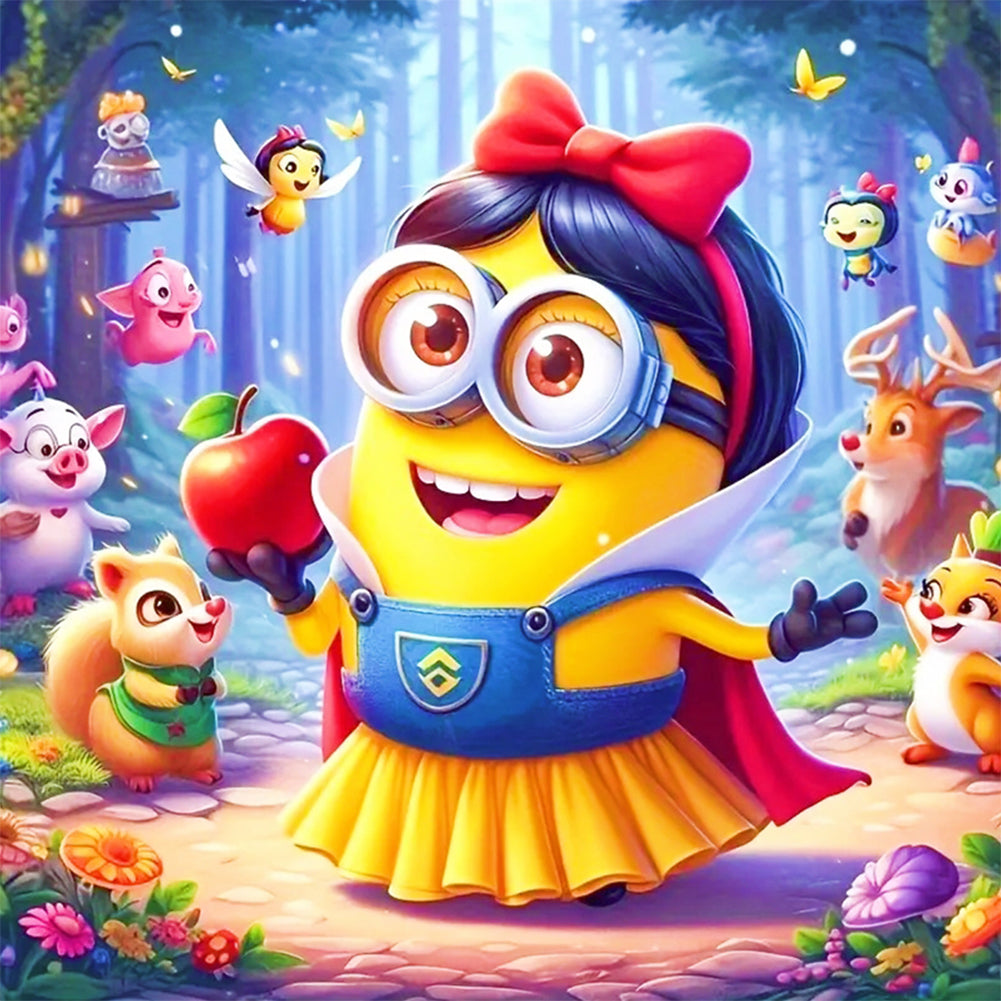 Diamond Painting - Full Round - Minions (30*30CM)