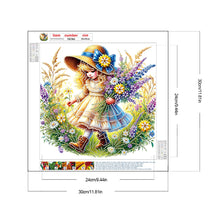 Load image into Gallery viewer, Diamond Painting - Partial Special Shaped - cowgirl (30*30CM)
