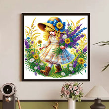 Load image into Gallery viewer, Diamond Painting - Partial Special Shaped - cowgirl (30*30CM)
