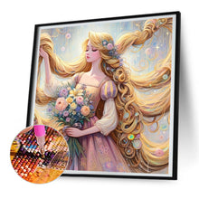 Load image into Gallery viewer, Diamond Painting - Full Round - Disney Princess Rapunzel (30*30CM)
