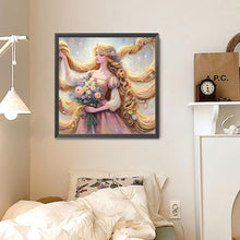 Load image into Gallery viewer, Diamond Painting - Full Round - Disney Princess Rapunzel (30*30CM)
