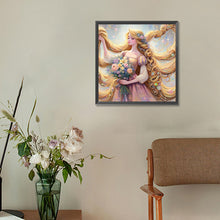 Load image into Gallery viewer, Diamond Painting - Full Round - Disney Princess Rapunzel (30*30CM)
