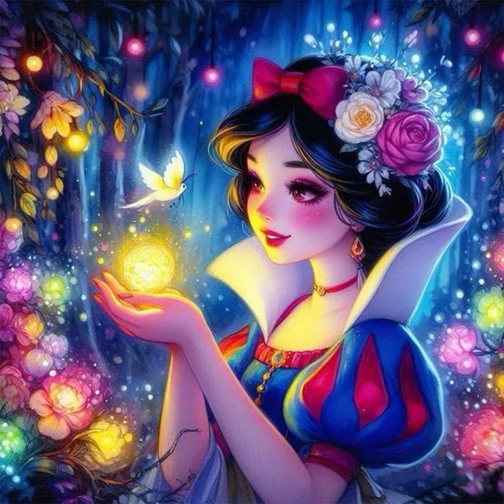 Diamond Painting - Full Round - Disney Snow White (30*30CM)