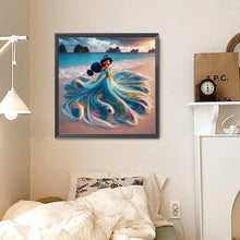 Load image into Gallery viewer, Diamond Painting - Full Round - Disney Princess Jasmine (30*30CM)
