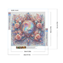 Load image into Gallery viewer, Diamond Painting - Full Round - Crystal rose (40*40CM)
