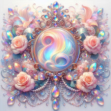 Load image into Gallery viewer, Diamond Painting - Full Round - Crystal rose (40*40CM)
