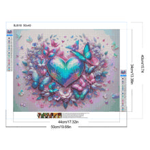 Load image into Gallery viewer, Diamond Painting - Full Round - Love butterfly (50*40CM)
