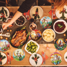 Load image into Gallery viewer, 8Pcs Wooden Butterfly DIY Coaster Diamond Dot Kits Round Diamond Art Coasters
