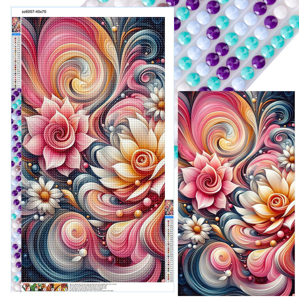 Diamond Painting - Full Round - Parting rose (40*70CM)