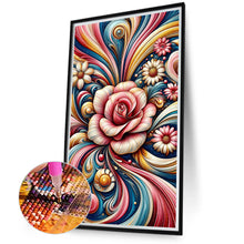 Load image into Gallery viewer, Diamond Painting - Full Round - Parting rose (40*70CM)
