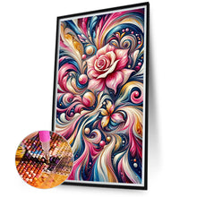 Load image into Gallery viewer, Diamond Painting - Full Round - Parting rose (40*70CM)
