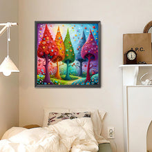 Load image into Gallery viewer, Diamond Painting - Full Round - Colorful trees (30*30CM)
