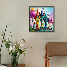 Load image into Gallery viewer, Diamond Painting - Full Round - Colorful house (30*30CM)
