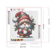 Load image into Gallery viewer, Diamond Painting - Full Round - Christmas gnome (30*30CM)
