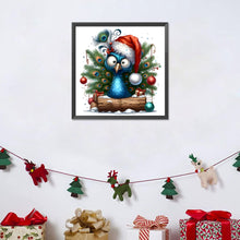 Load image into Gallery viewer, Diamond Painting - Full Round - Christmas peacock (30*30CM)
