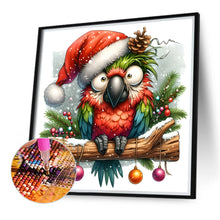 Load image into Gallery viewer, Diamond Painting - Full Round - Christmas parrot (30*30CM)
