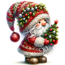 Load image into Gallery viewer, Diamond Painting - Full Round - Christmas gnome (30*30CM)
