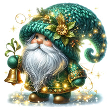 Load image into Gallery viewer, Diamond Painting - Full Round - Christmas gnome (30*30CM)
