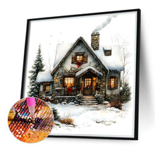 Load image into Gallery viewer, Diamond Painting - Full Round - Christmas house (30*30CM)
