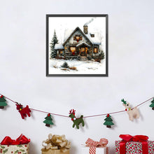 Load image into Gallery viewer, Diamond Painting - Full Round - Christmas house (30*30CM)
