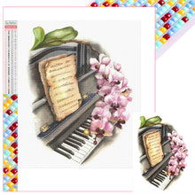 Load image into Gallery viewer, Diamond Painting - Full Square - Piano sheet music (50*60CM)
