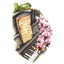 Load image into Gallery viewer, Diamond Painting - Full Square - Piano sheet music (50*60CM)
