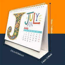 Load image into Gallery viewer, 2025 Special Shape Cup Desktop Diamond Standing Calendar for Bedroom Living Room
